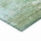 Homeroots 8' Sage And Denim Blue Round Abstract Washable Indoor Outdoor Area Rug 630653 - alternate 2