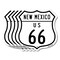Signmission New Mexico Route Marker Shield Sign Us 6, 12 inch X 12 inch, Aluminum Metal Sign, 5PK SHI-A-5Pack-12-389 - alternate 1