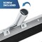 Dsv Standard Garage Floor Squeegee 18", Neoprene Blade Asphalt Squeegee, Taper Pole Connection, Handle not included 87318 - alternate 3