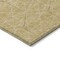 Homeroots 3' X 5' Gold Black And Beige Geometric Washable Indoor Outdoor Area Rug 596734 - alternate 4
