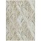 Homeroots 8' X 10' Khaki Tan And Beige Geometric Washable Indoor Outdoor Area Rug 589233 - alternate 2