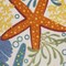 Homeroots 6' X 9' Blue Yellow And Orange Starfish Indoor Outdoor Area Rug 546829 - alternate 3