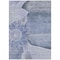 Homeroots 10' X 14' Sky Blue And Indigo Floral Washable Indoor Outdoor Area Rug 582247 - alternate 3
