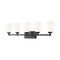 Z-Lite Oren 5-Light Vanity, 38 in W, Matte Black 7004-5V-MB - alternate 1