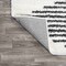 Jonathan Y Elm Diamond Stripe Geometric Shag White/Gray 3 ft. x 5 ft. Area Rug MOH408A-3 - alternate 2