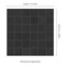 Msi Dimensions Graphite Sample Matte Porcelain Mosaic Floor And Wall Tile ZOR-PT-0863-SAM - alternate 7