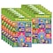 Eureka Emoticons Success Stickers, 120 Per Set, 12PK 658404 - alternate 1