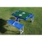 Picnic Time Family Of Brands Indianapolis Colts - Football Field - Picnic Table Portable Folding Table with Seats, (Royal Blue) 811-00-139-145-2 - alternate 2