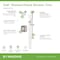 Symmons Oak HydroMersion Single Handle Shower Faucet Trim Kit with Hand Spray - 1.5 GPM (Valve not Included) S5698STN15TRM - alternate 2