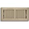 Sierra Grates 6 in. H X 14 in. W 2-Way 45 Degree Louvered, Steel, Brown Floor Register TWF614-BRN - alternate 2