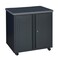Regency Mesa Steel Mobile Locking Utility/Fax/Copy Table 30in X 23.25in - Grey 66746SCGY - alternate 1