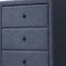 Homeroots 32" X 16" X 49" 2 Tone Gray Contemporary Chest 286557 - alternate 2