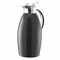 Service Ideas Nicollet Series 1.5-Liter Stainless Vacuum Insulated Carafe with Push Button Lid in Radiant Black NIC15BSPBBL - alternate 1