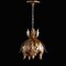 Jonathan Y Anne 12" Adjustable Metal LED Pendant, Gold JYL9509A - alternate 3