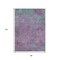 Homeroots 8' X 10' Lavender And Teal Blue Abstract Washable Indoor Outdoor Area Rug 618451 - alternate 2