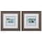Homeroots Set Of Two Bear Lake Brown Framed Print Wall Art, 2PK 472002 - alternate 3