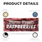 Signmission Farm Fresh Raspberries, 36 Inch x 96 Inch, Vinyl Banner B-96-30614 - alternate 2