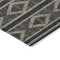 Homeroots 3' X 5' Black And Beige Geometric Washable Indoor Outdoor Area Rug 599604 - alternate 2