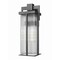 Z-Lite Fortis Sand Black 2 Light Outdoor Wall Light 5031B-BK - alternate 1