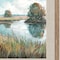 Homeroots Riverside View Watercolor Waterscape Distressed Frame Wall Art 558345 - alternate 2
