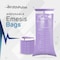 Fifthpulse Emesis Bags Medical Grade, Leak Resistant and Individually Wrapped 1000ml, Lavender, 10PK FMN100647 - alternate 2