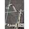 Kingston Brass Two-Handle Wall Mount Bridge Kitchen Faucet, Polished Nickel KS1266AL - alternate 3