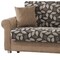 Homeroots 89" Beige Chenille Convertible Futon Sleeper Sofa And Toss Pillows With Storage 607146 - alternate 3