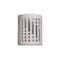 Luxury Lighting Varien Bay 10 in Tall Ceramic outdoor Wall Light, Paintable White Texture Bisque, 2PK (2) 101-83-WTX-ud-7-17 - alternate 2
