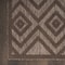 Homeroots 6' X 9' Dark Brown And Light Brown Geometric Indoor Outdoor Area Rug 550157 - alternate 4