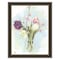 Homeroots Flower Farm Bouquet Black Framed Print Wall Art 529930 - alternate 2