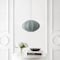 Jonathan Y Kira 18.38" 1-Light Scandinavian Japandi Adjustable Lantern Metal w/Ribbed Cocoon UFO Saucer Shade L JYL4208B - alternate 2