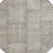 Homeroots 8' Beige Taupe And Brown Round Patchwork Washable Indoor Outdoor Area Rug 581571 - alternate 2