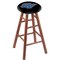 Holland Bar Stool Co Oak Bar Stool, Medium Finish, Grand Valley State Seat RC30OSMed - alternate 1