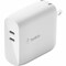Belkin 68W USB-C CHGR, GAN, 50C/18C, WHT WCH003DQWH - alternate 2
