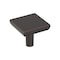 Amerock Chamfered Edge 1-1/16 inch (27mm) Length Oil-Rubbed Bronze Cabinet Knob, 10PK 10VMP37028ORB - alternate 1