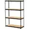 Lorell Narrow Steel Shelving 48" Height x 30" Width x 12" Depth 66963 - alternate 2