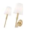 Z-Lite Jisele Rubbed Brass 2 Light Wall Sconce 4505-2S-RB - alternate 2