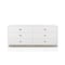 Homeroots 26" White Gloss MDF Dresser Table 284151 - alternate 2