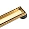 Kingston Brass 60-Inch Stainless Steel Linear Shower Drain with Reversible Tile Insert and Flat Grate BSF6027 - alternate 2