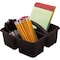 Teacher Created Resources Plastic Storage Caddy, 9" L x 9-1/4" W x 5-1/4" H, Black, 2PK 20902 - alternate 2