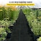 Vevor Woven Ground Cover Weed Barrier 5.8oz Landscape Fabric 3'x 300' Garden Mat VV-FCB-PE 3*300FT 5.8OZ - alternate 3