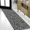 Jonathan Y Nolan Modern Coastal Organic Shapes Black/Cream 2 ft. x 8 ft. Indoor/Outdoor Runner Rug TSN307B-28 - alternate 3