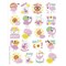 Eureka Flamingo Strawberry Lemonade Scented Stickers, 80-Piece Set, 6PK 650332 - alternate 2
