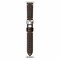 Elegani Leather Band Compatible with Apple Watch 38mm, Dark Brown, Dark Brown/Yellow Gold/Rose Gold Buckle LOT-DBR-38 - alternate 1