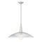 Z-Lite Lunelle Brushed Nickel 1 Light Pendant 3051P24-BN - alternate 1