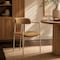 Manhattan Comfort Serene Metal Upholstered Dining Chair in Turmeric DC1882-TU - alternate 1