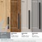 Amerock Bronx 3 in & 3-3/4 in 76mm & 96 mm Center-to-Center Black Bronze Cabinet Pull BP36557BBR - alternate 3