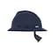 Msa Safety V-Gard Slotted Full Brim Hard Hat, Fas-Trac III Suspension, Type I, Class E, Dark Blue 802975 - alternate 2