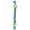 Pet Park Blvd Dog Toy, Chew, Fetch, Tug Toy, Paracord Rope Double Tennis Tug, Yellow US2056 99 - alternate 1