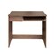 Homeroots Minimalist Walnut Computer Table with Keyboard Tray 475983 - alternate 2